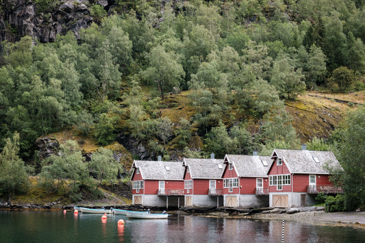 Stillness at the Boat Sheds